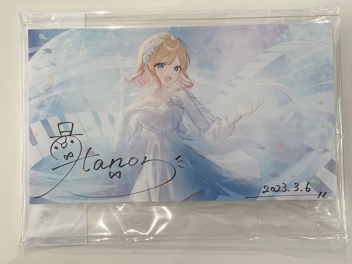 ハコニワリリィ Hanon Kotoha Birthdayアクリルフォトスタンド