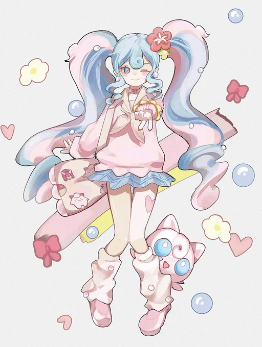 fairy Miku #ポケミク #初音ミク 