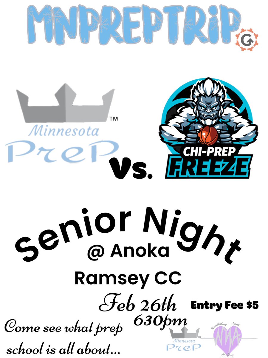 Minnesota Preparation Academy TRIP HS (@mplsfutureaball) on Twitter photo "Come check out the best basketball in the Midwest… a secret only a few understand. 👀🔥
<a href="/chi_prep/">Chi Prep Sports Academy</a> vs. MN Prep
#TRIP #MidwestBasketball #EliteHoops" "Come check out the best basketball in the Midwest… a secret only a few understand. 👀🔥
<a href="/chi_prep/">Chi Prep Sports Academy</a> vs. MN Prep
#TRIP #MidwestBasketball #EliteHoops"