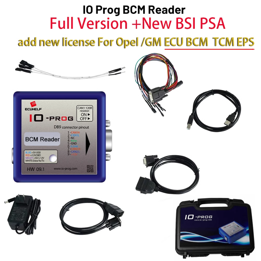 autotoolsdonna's tweet photo. Full version IO-Prog I/O Terminal with New BSI PSA authorization IO Prog PSA ECU Programmer for GM/OPEL/Buick/Peugeot BSI I/O terminal HW 09.1 FLASH EEPROM Memory Ioprog.🤝
Laura Liu☎️>>>Whatsapp: 0086-18898771612💰
https://t.co/NjtfGumoX6 https://t.co/uFHFcJQ3rQ