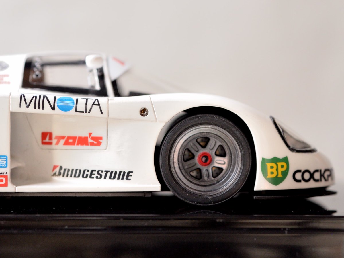 MachinePls's tweet photo. 次はコレなのね。
トヨタの87C。
こういうタイプのレースカー���初めて作ったので勝手が分からず、、、
でもなかなか楽しかった。
デカールに泣かされました、、、！

#ハセガワ
#カーモデル
#トヨタ
#87C https://t.co/TIqWljuSPq