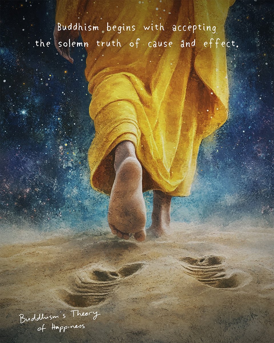 buddhism_theory's tweet photo. Your current position, environment, job, and the people around you—all of these are the results of the choices made by your own mind.

Buddhism begins with accepting the solemn truth of cause and effect—that we are responsible for our own circumstances.

#Buddhism #mind https://t.co/jtChEEpy0e