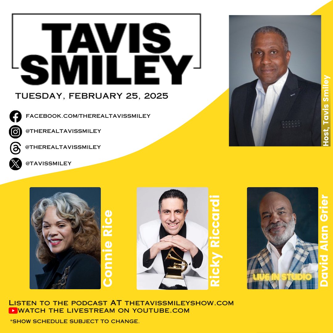 #kbla1580 #unapologeticallyprogressive #tavissmileyshow #tavissmiley #realtavissmileyshow #connierice #rickyriccardi #davidalangrier #stdenismedical #inlivingcolor #louisarmstrong #stompoffletsgo #satchmo #politicstoday