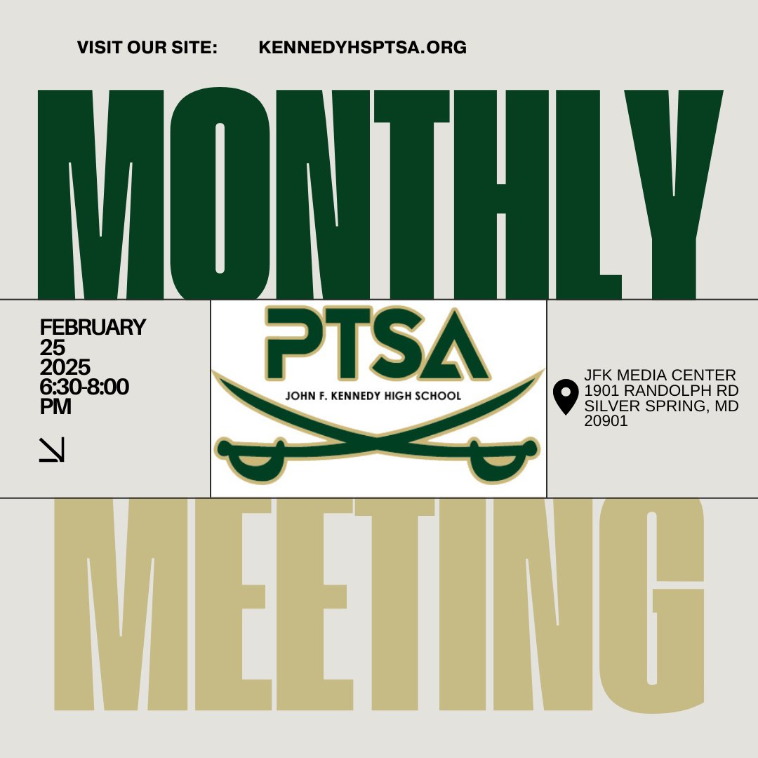 Please join us on Tuesday in the Media Center at 6:30 pm for our next PTSA meeting, which will be focused on discussing and understanding the principal selection process that we’re about to embark on.