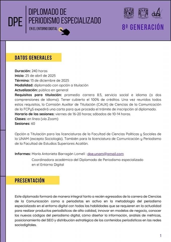 DPE_UNAM tweet picture