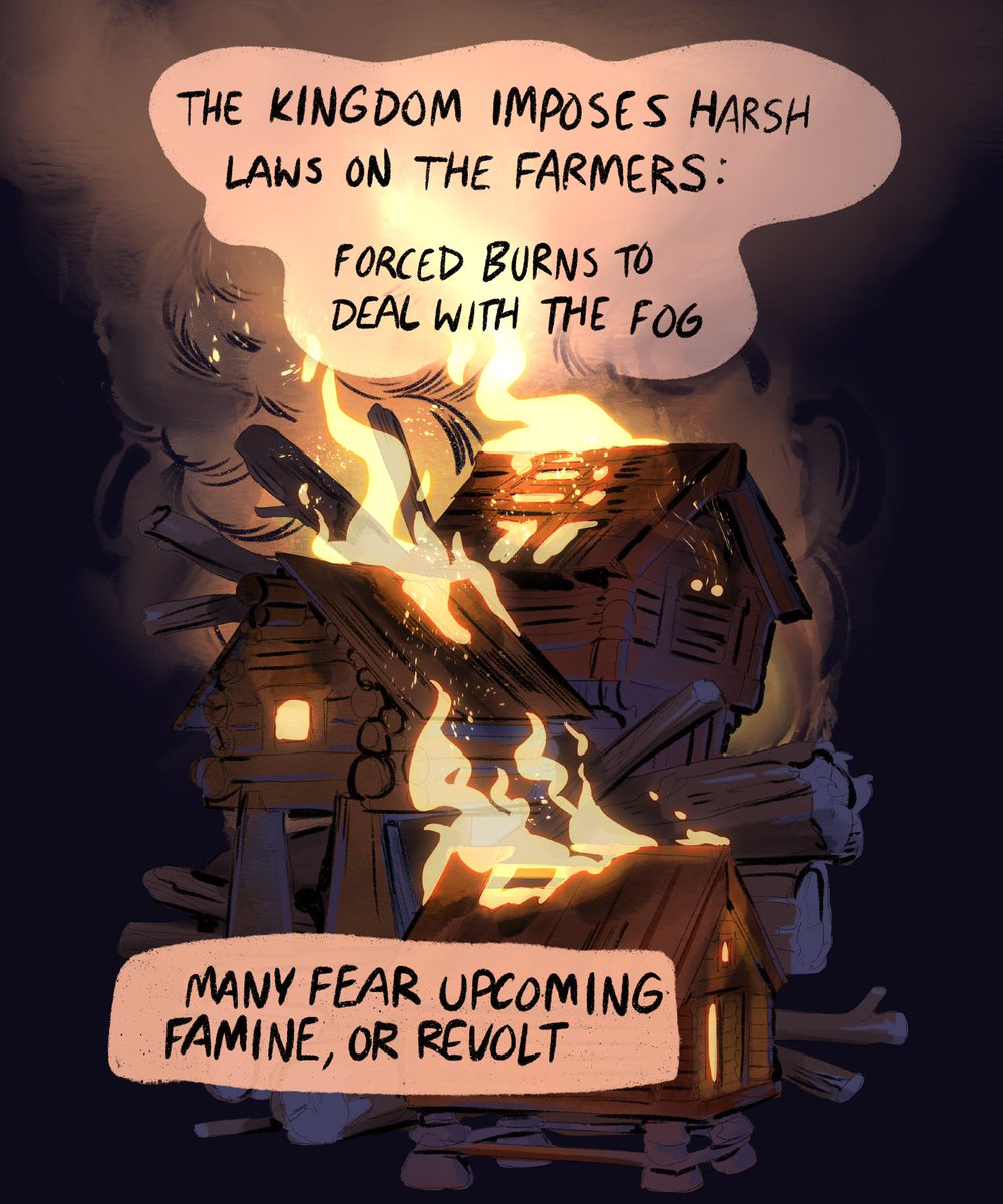 OddJacobson's tweet photo. 2/2 Summary of my book, TheFerryman! My passion project :D 
It’s a written book with traditional illustrations, available to read for free on my website - ✨🌟⚡️ https://t.co/AvRv6vHy38