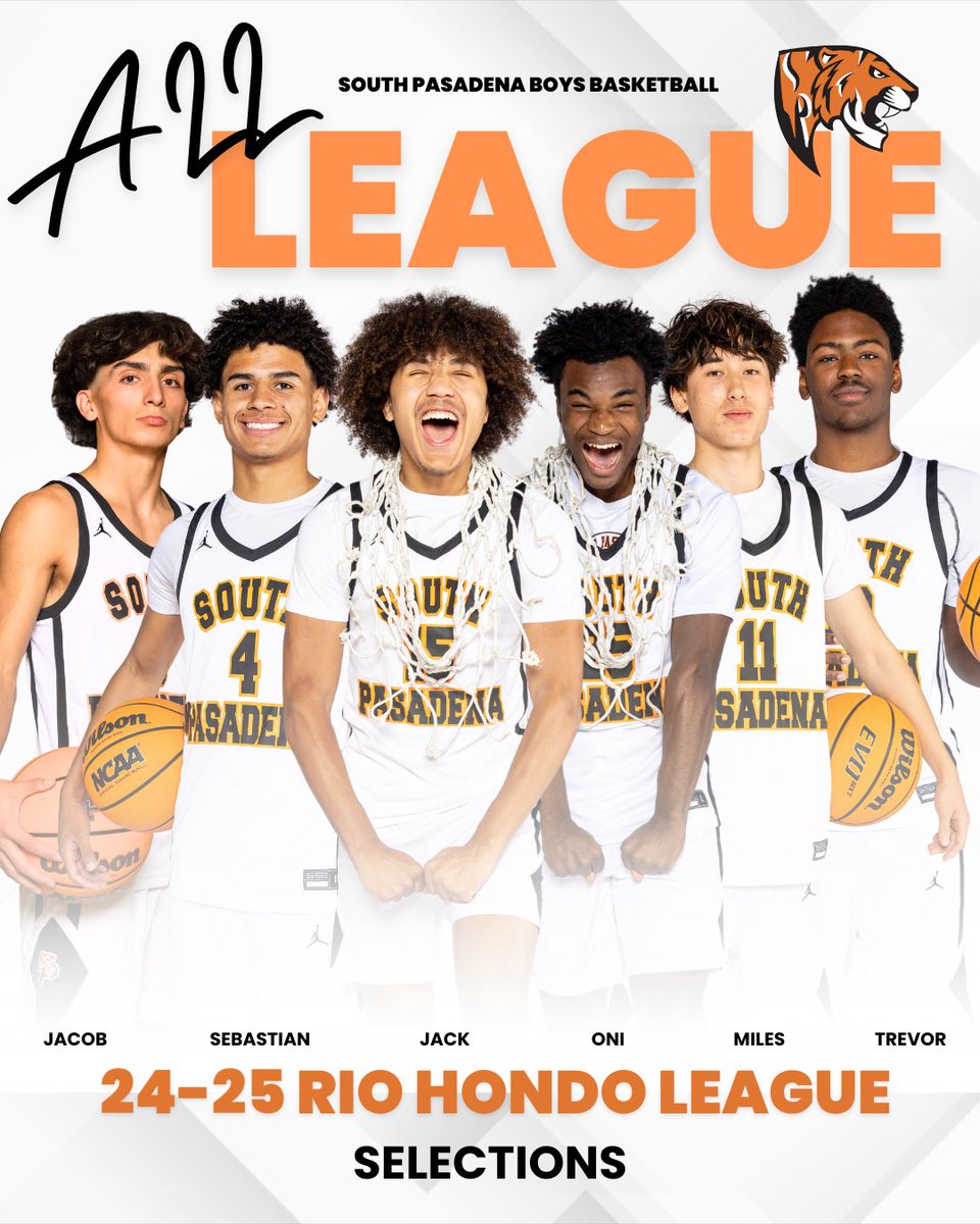 The All - Rio Hondo League team has been selected, and six players from our squad were chosen, including league MVP Jack Madison !
<a href="/James_Escarcega/">James Escarcega 📈🏈🏀⚾️🥎 🤼🤽🏽‍♂️🏊🏼‍♀️🏌🏻⚽️</a> <a href="/latsondheimer/">eric sondheimer</a> <a href="/SGVNSports/">Fred J. Robledo 👨🏻‍💻</a> <a href="/gerryfreitas/">gerry freitas</a> <a href="/RonMFlores/">Ronnie Flores</a> <a href="/SportsPasadena/">Pasadena Sports Now</a> <a href="/PasStarNews/">Pasadena Star News</a> <a href="/LACourtReport/">LA Court Report</a> <a href="/ReporterVince/">Vincent Nguyen</a> <a href="/FrankieBur/">Frank Burlison</a>