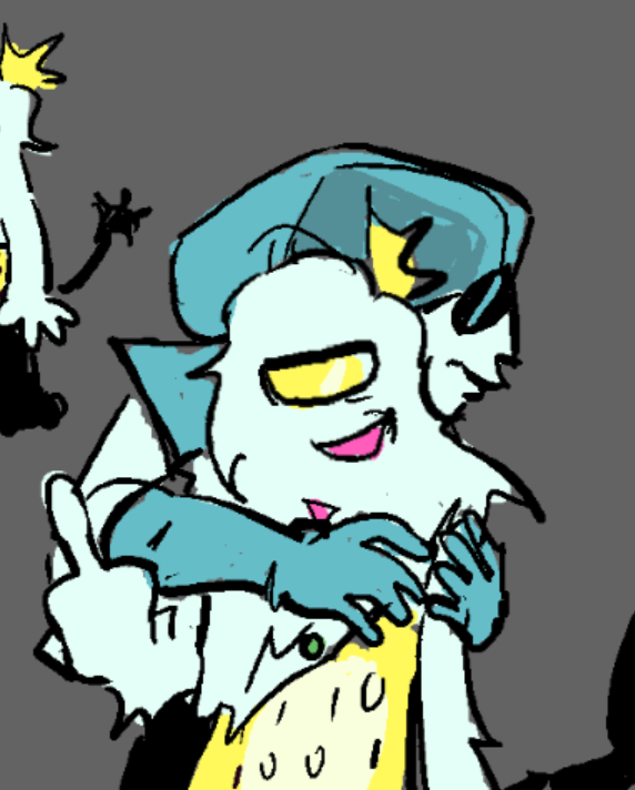 ILOVEJOHN3000's tweet photo. My deltarune s/i imogen too look at her https://t.co/6XsRez8jgJ
