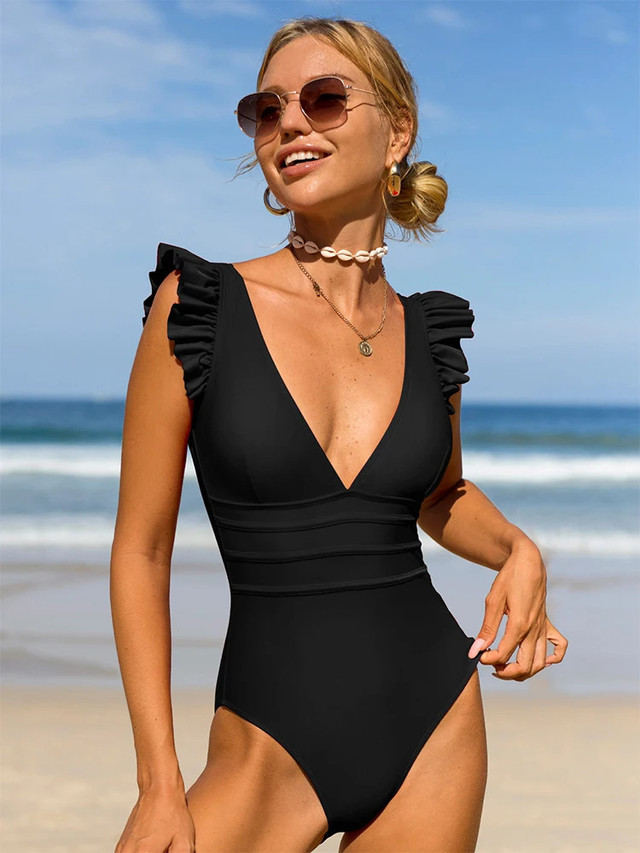 Sandcasa1's tweet photo. Dive into Style with Our Sexy Deep V Neck One Piece Swimsuit!
🌊 Unleash Your Inner Beach Goddess! 🌊
👉https://t.co/jjmb4VFWud https://t.co/3Au5XYQSY6