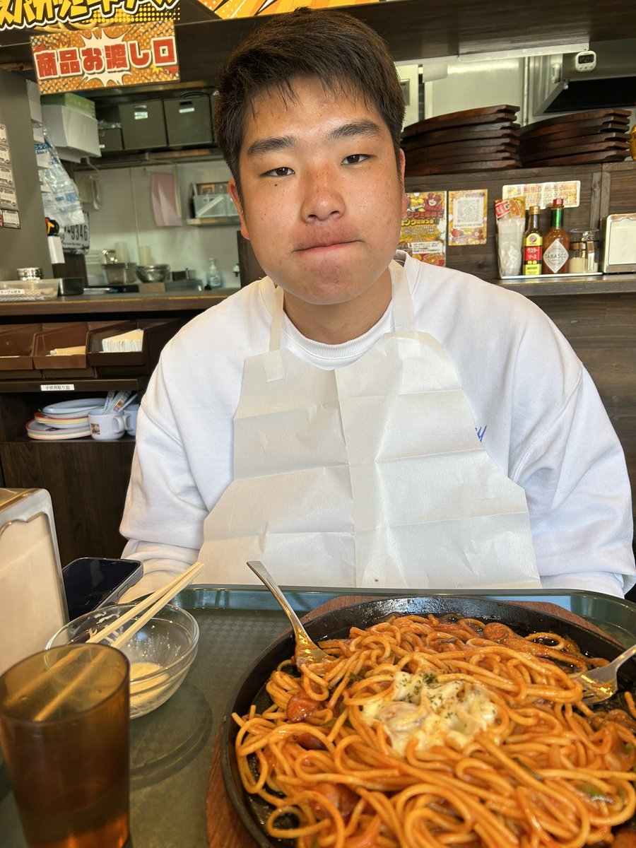 TRIDENTS_WR1's tweet photo. 阪大生の味方スパキン！量めっちゃ多くて安くてさいこう！！

#春から阪大
#サメ https://t.co/mDqOXgTKmc