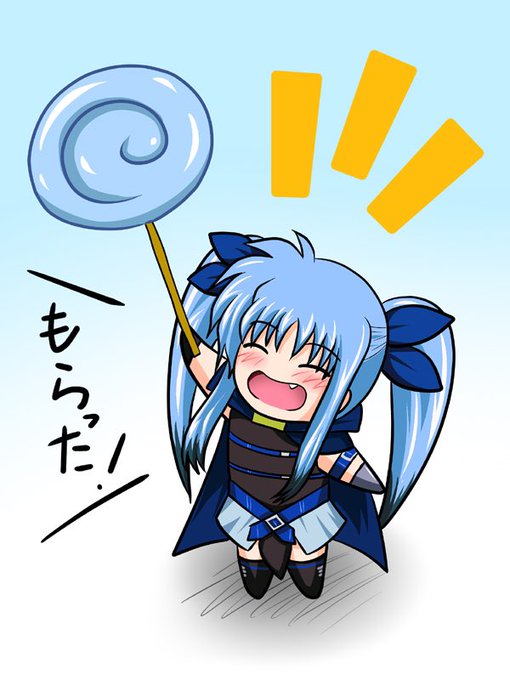 #このタグ見た人は食べ物を持ったキャラを貼る 