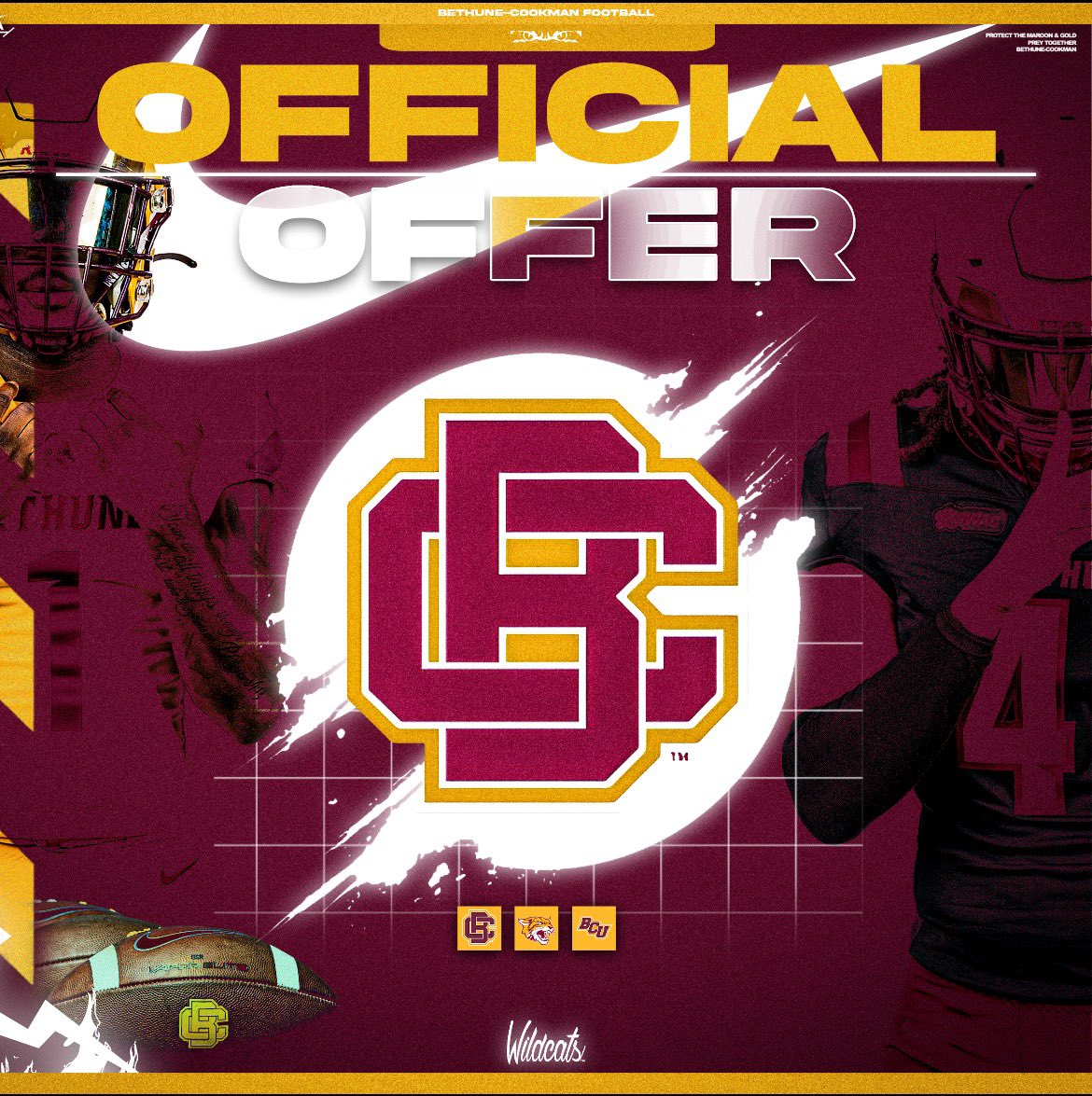Cordan Patterson (@cordanpatterson) on Twitter photo I’m very blessed to receive my first D1 offer from Bethune-Cookman University <a href="/CoachWoodie/">Raymond Woodie Jr.</a> <a href="/coach_pimp/">Donte' Pimpleton</a> #AGTG I’m very blessed to receive my first D1 offer from Bethune-Cookman University <a href="/CoachWoodie/">Raymond Woodie Jr.</a> <a href="/coach_pimp/">Donte' Pimpleton</a> #AGTG