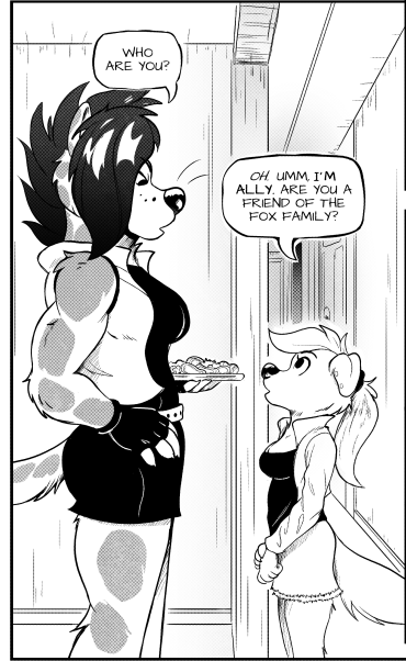 ScottyArtz's tweet photo. Ally redesign comparison! #rayfox comic https://t.co/1XhOIrGMVF