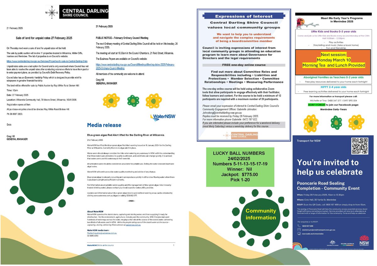 Week 5 already?!?!
We've got so much done, and there's more to come!
Including the swimming carnival, but that's a story for next week!
All in the Menindee Central Newsletter!