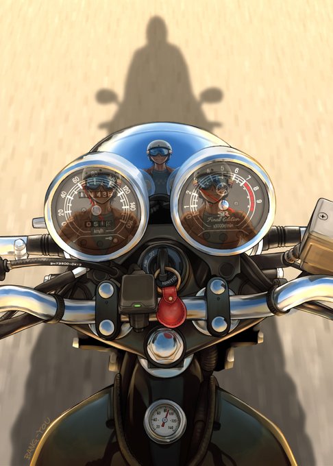 #お前ら自分の愛車の絵描いてみろ 