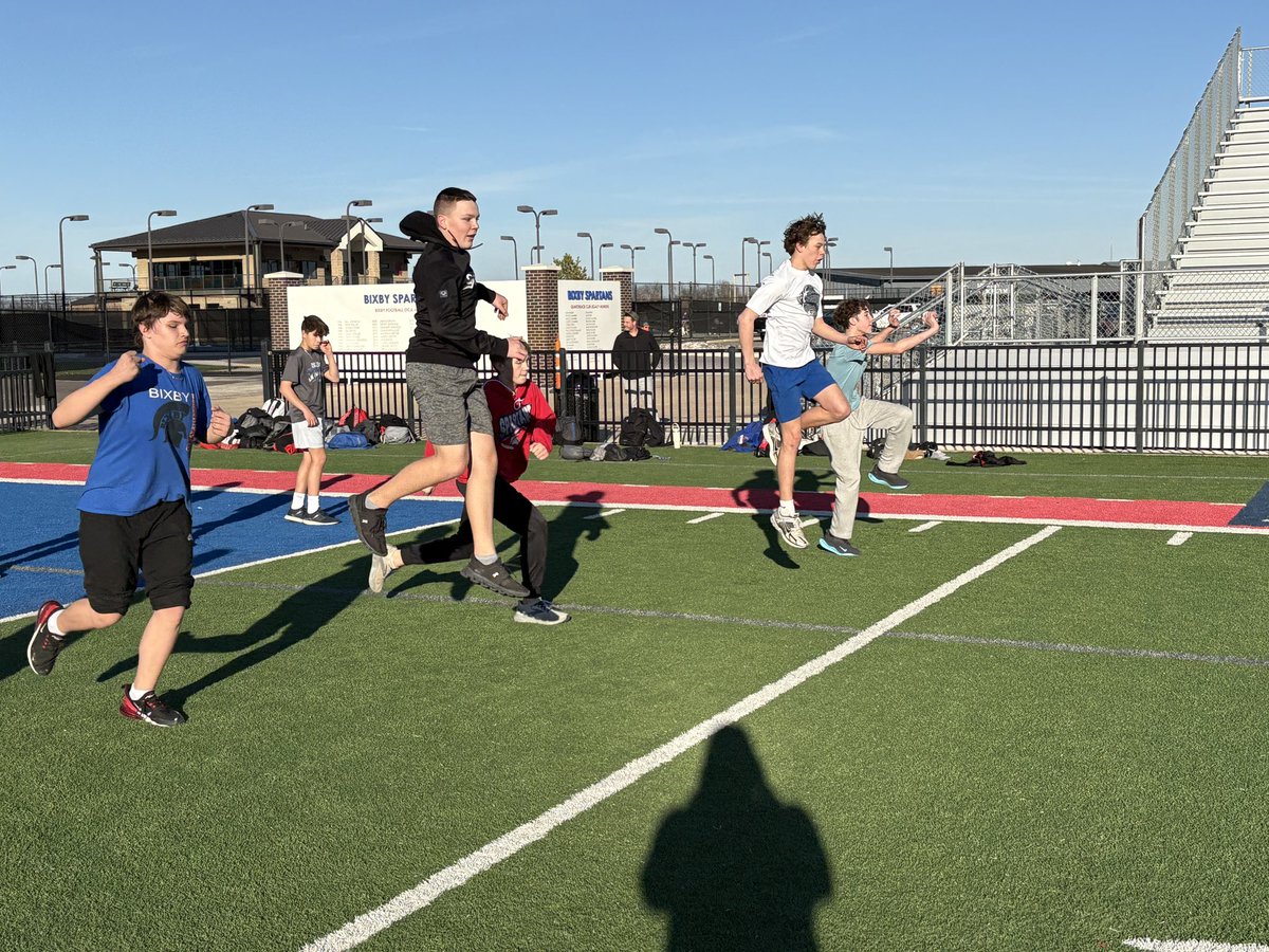 Bixby Spartan Football Camps tweet media