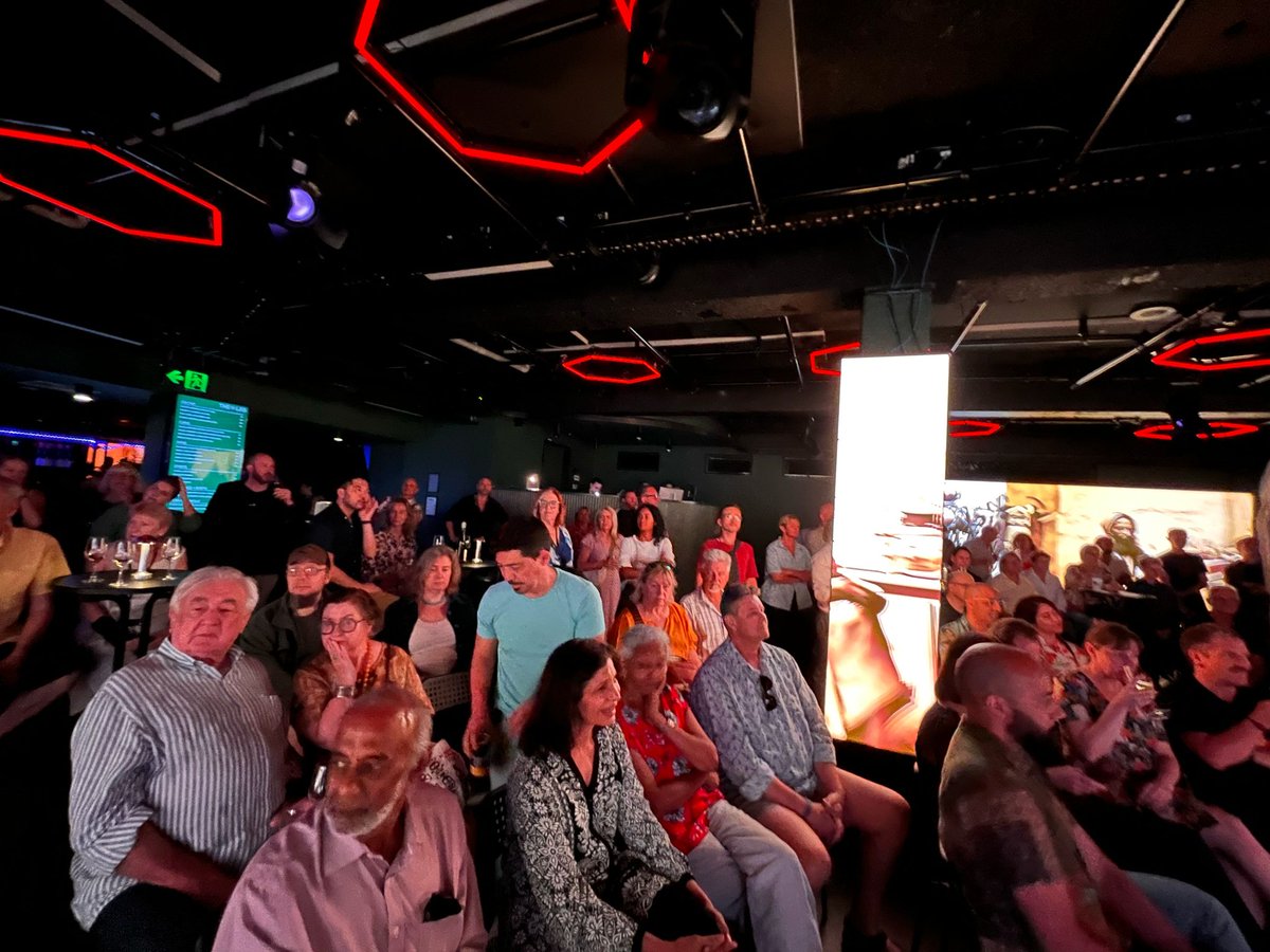 ICCR_Australia's tweet image. 'Elsewhere in India' artists Murthovic and Thiruda created a mesmerising performance at the Adelaide Fringe! The remix with a millennia of cultural heritage, 3D art, AI, motion-captured dance, and archival footage made it a unique and memorable event!
@HCICanberra  @cgisydney