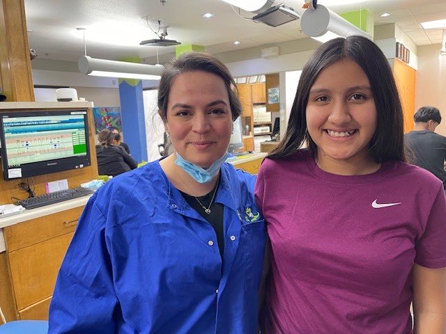 alligatordental's tweet image. We just had to snap a photo of Dr. Ana with our patient named Ana!  

#SameName #Smile #AlligatorDental #Seguin #WeMakeKidsSmile