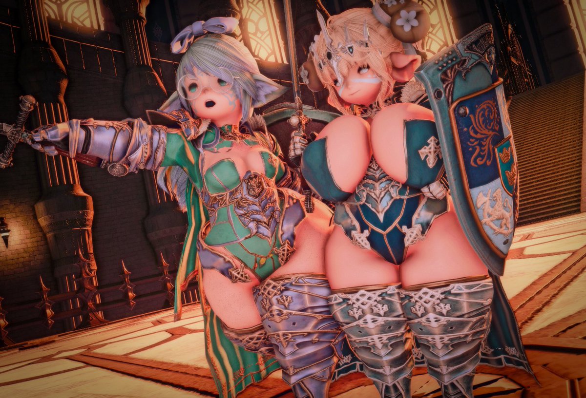 Codes_Hideout's tweet photo. Shall these two holy knights protect you? 💙 https://t.co/iBjIv4buzK