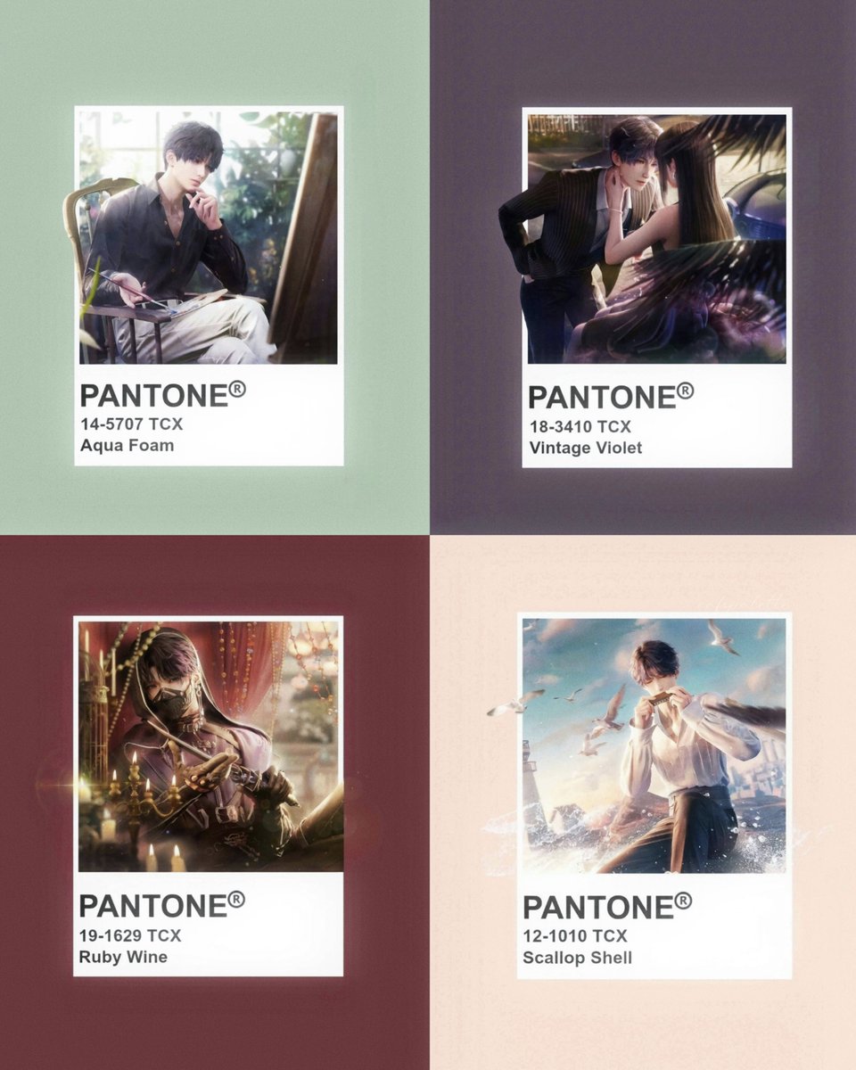 Rafayel memories as colors 🎨⊹₊⟡