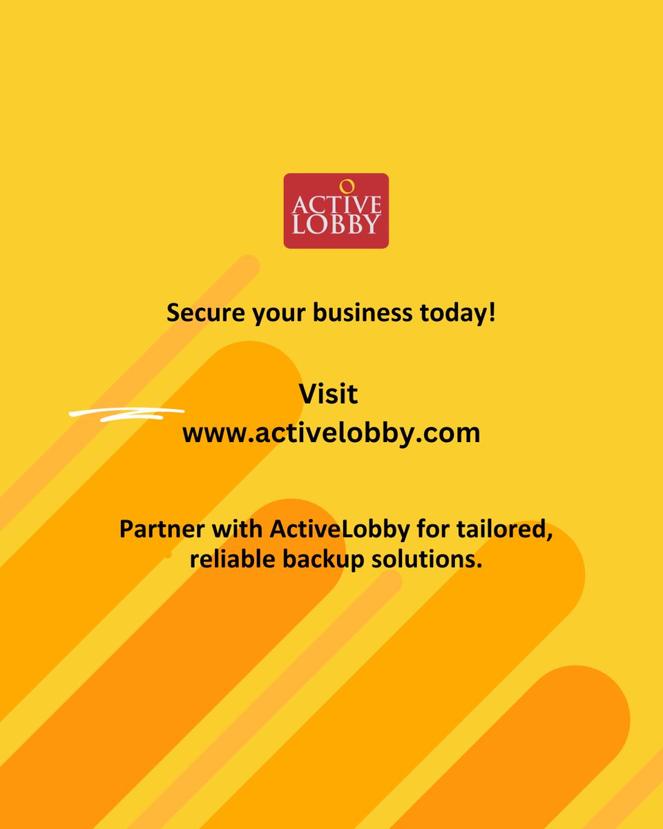 Activelobb25326's tweet image. &quot;Swipe through to discover why regular server backups are crucial for your business! 🔒 Protect, recover, and stay secure with Activelobby. #ServerBackup #DataProtection #CyberSecurity #BusinessContinuity #RansomwareProtection #CloudBackup #ITSecurity #BackupSolutions&quot;