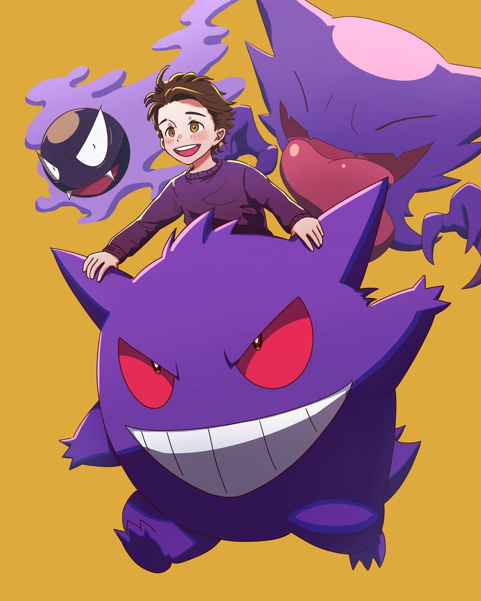 ashi__yue's tweet photo. もし現実にいたら、この3つ欲しいな 
#ポケモン #ゲンガー #Gengar  #Pokemon https://t.co/ZqNO7XdvBN