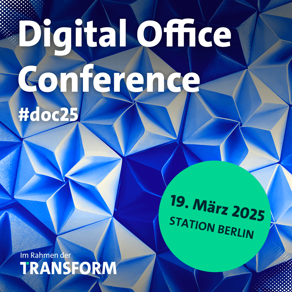Bitkom's tweet photo. #Digitalisierung ist keine Option, sie ist ein Muss! 💡 Auf der Digital Office Conference am 19.03. diskutieren Wirtschaft, Wissenschaft und Politik die Zukunft der #Arbeit. 💼
🎫 Jetzt für die #doc25 anmelden: https://t.co/YaobJMdEQJ (inkl. Zugang zur TRANSFORM am 19. & 20.03.) https://t.co/PzIl42uC06