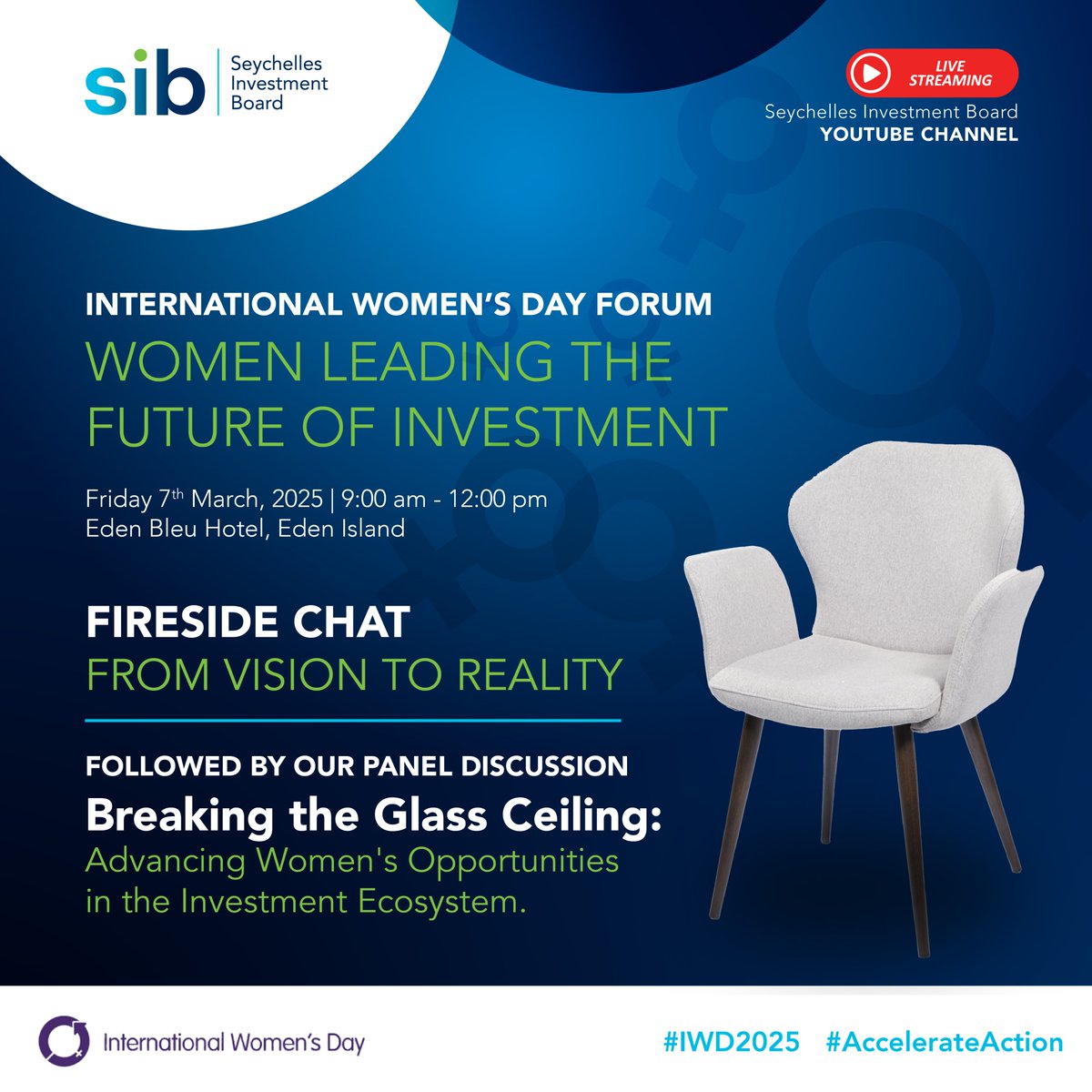 Celebrating and amplifying the voices of female leaders in investment and shining the light on women pioneering investment in Seychelles. #IWD2025 #AccelerateAction