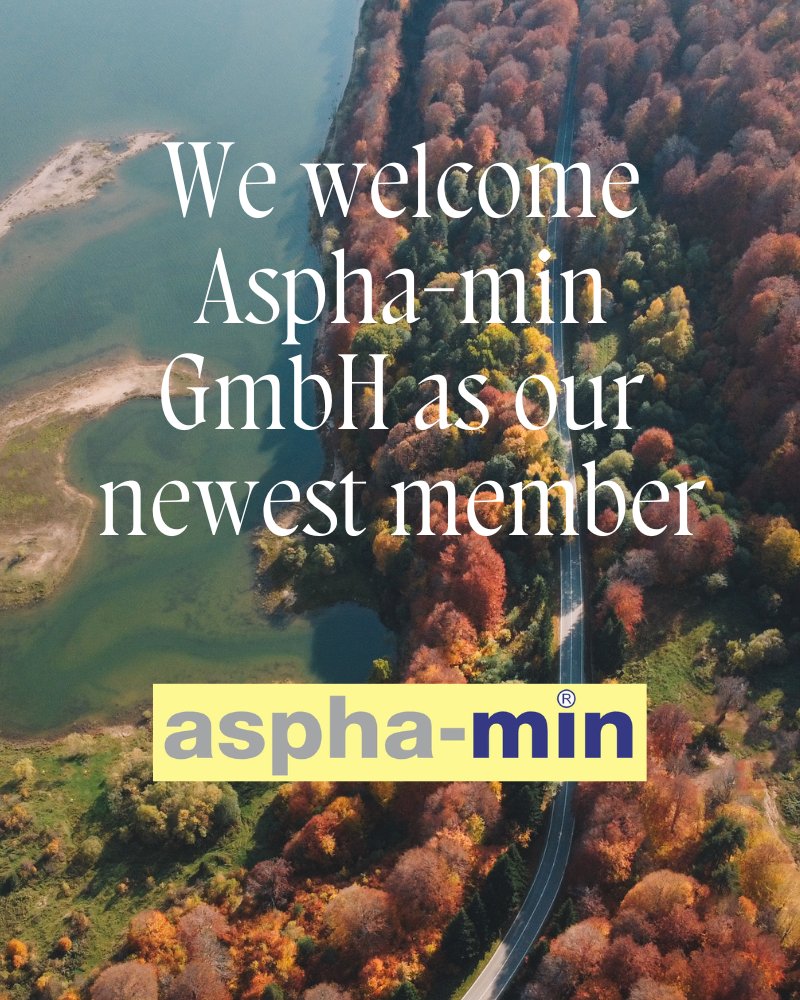 EAPA is happy to welcome Aspha-min GmbH as the newest member. 🎉

Let’s give them a warm welcome! Learn more about them here eapa.org/the-eapa-assoc…

#WelcomeToEAPA #AsphaltInnovation #AsphaltAdvantages #Sustainability #RoadConstruction