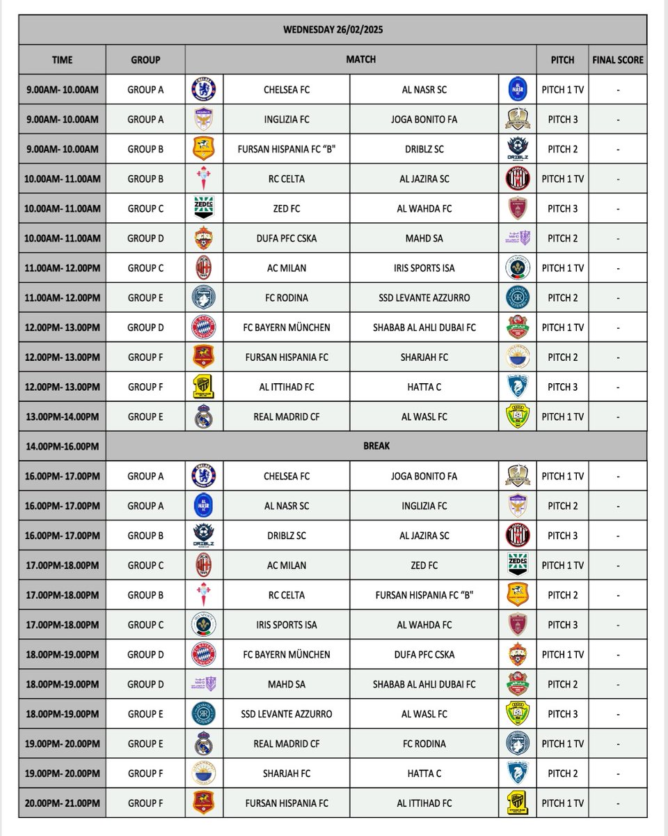 IngriddeCroon's tweet photo. Alweer de 8e editie van de U13 Dubai Intercontinental Football Cup. Met ook nu Sharjah FC als deelnemer aan dit toptoernooi. Wederom een toffe samenwerking met toernooi directeur Michel Salgado en (Fursan Hispania) familie. #MeforyoSportsmanagement https://t.co/J5dgM32FKV