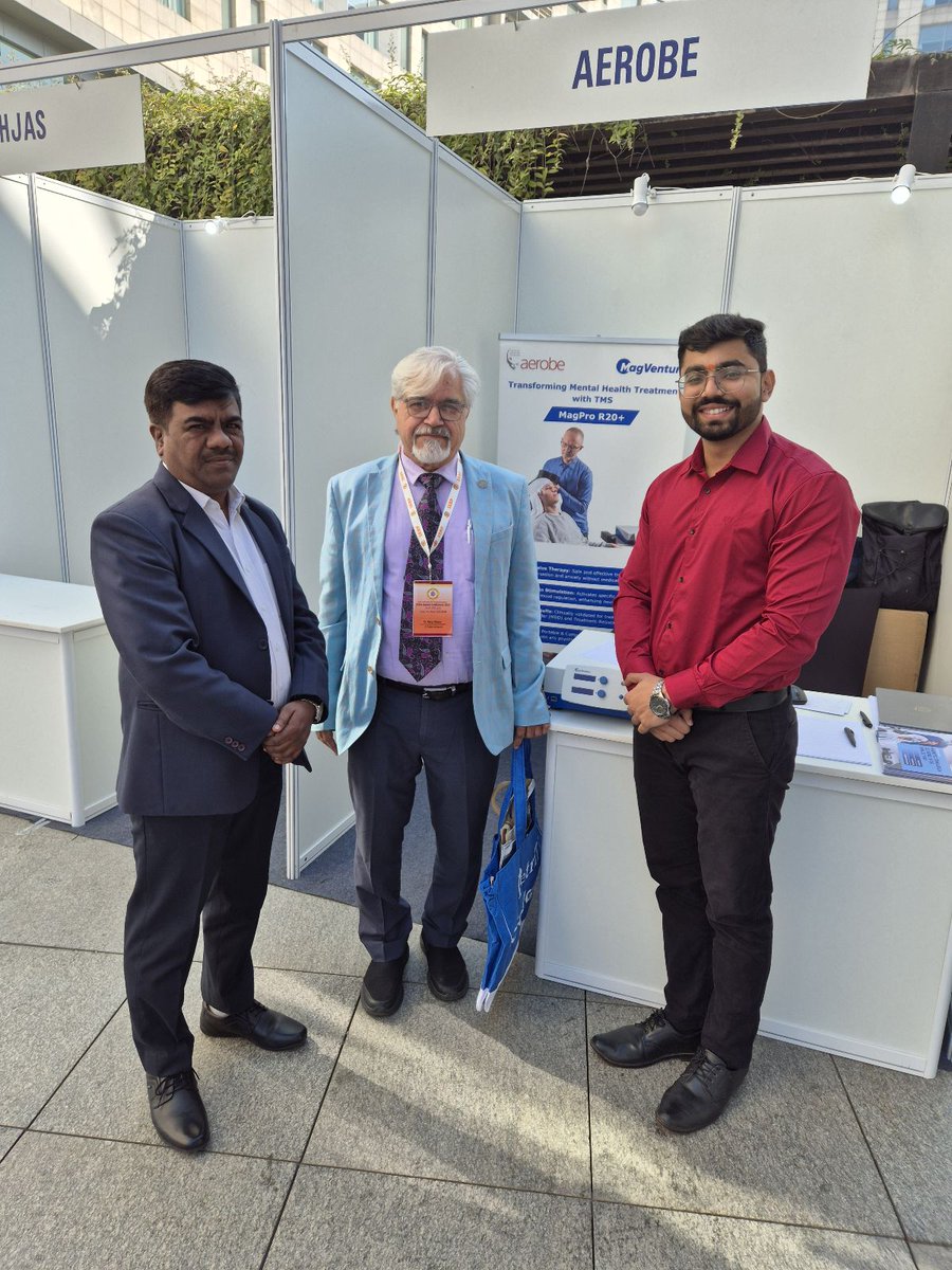 Thrilled to showcase MagVenture rTMS &amp; Soterix tDCS at #IABP Annual Conference! Engaging with top experts in psychiatry &amp; neurology, exchanging insights on brain stimulation. Excited to drive neuro innovation forward! #BrainStimulation #NeuroTech #rTMS #tDCS