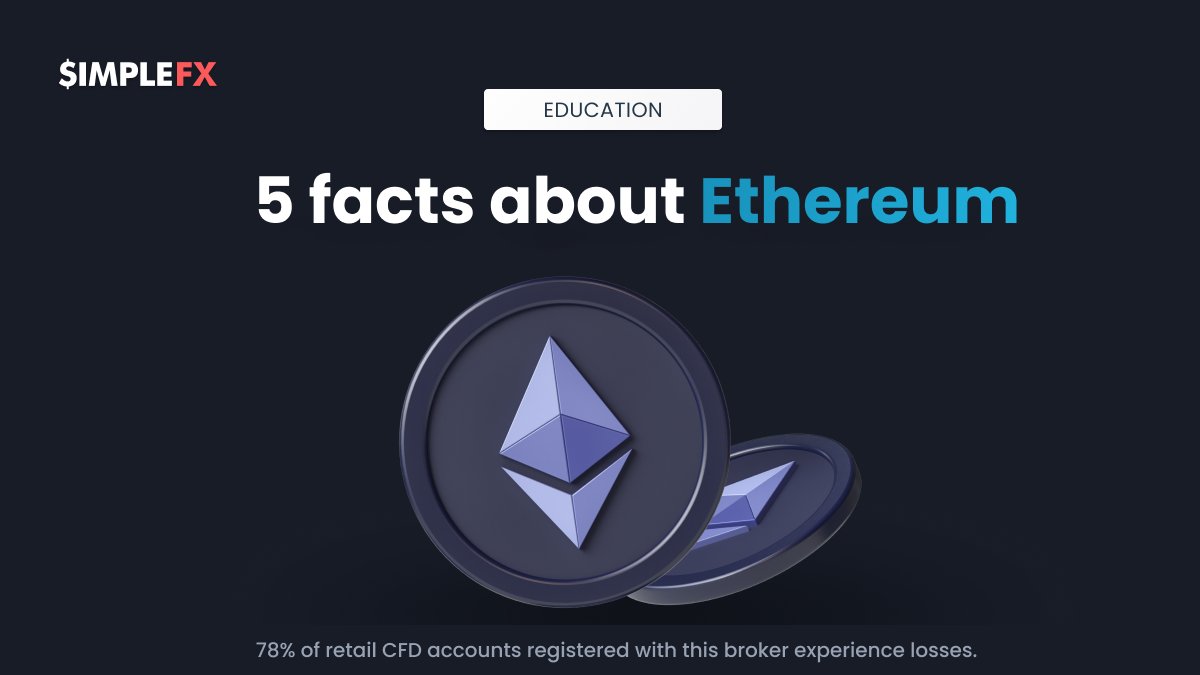 SimpleFXcom's tweet image. 5 Facts About Ethereum ($ETH) 

1️⃣ Ethereum introduced smart contracts, revolutionizing blockchain with decentralized applications (dApps).
2️⃣ The network transitioned from Proof-of-Work to Proof-of-Stake (The Merge) in 2022, cutting energy use by ~99.9%.
3️⃣ Vitalik Buterin…
