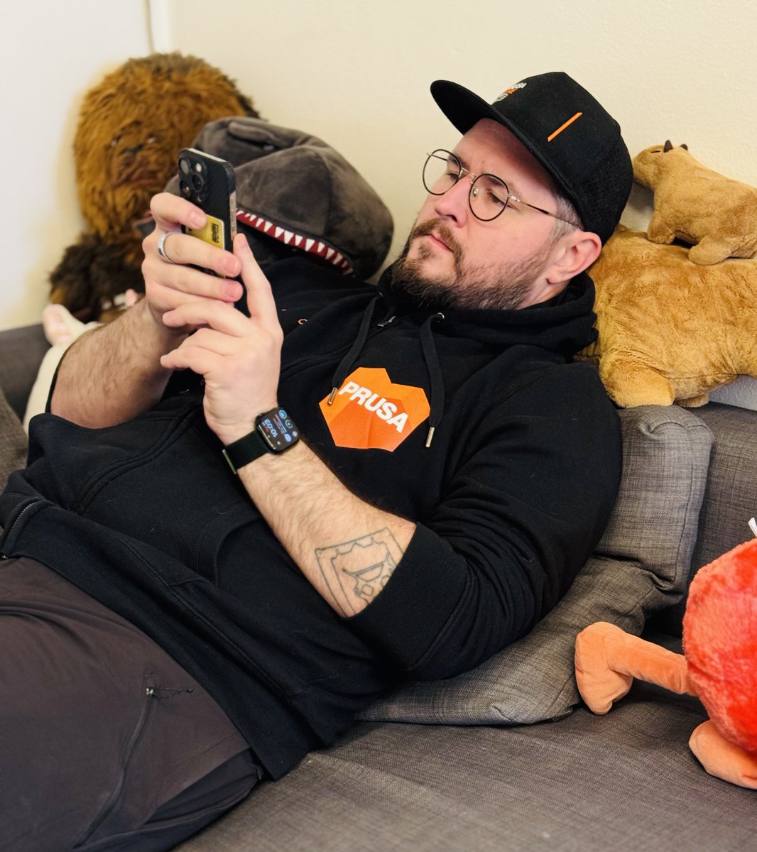 Josef Prusa tweet media