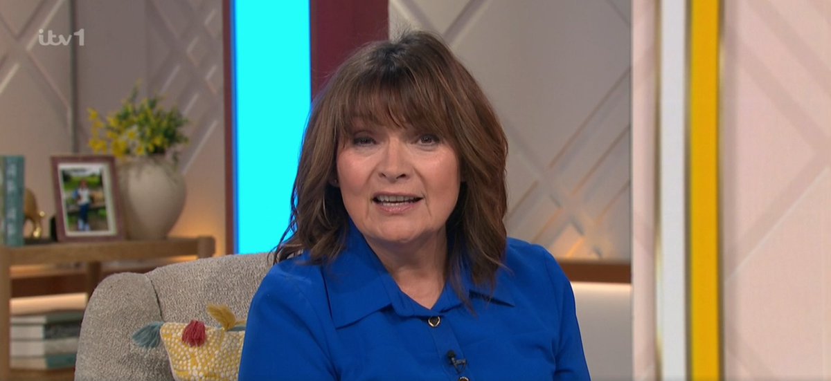 Lorraine Kelly hosted her own show this morning.

Congratulations #Lorraine, you have hosted 26 out of 39 (66.7%) episodes this year.
