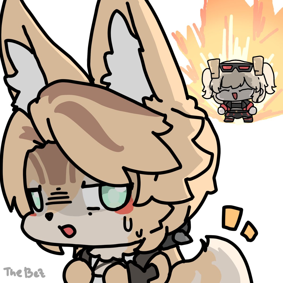 THAT FLUFFY TAIL IS MINE!!! #zzzero #zenlesszonezero #絕區零 #젠