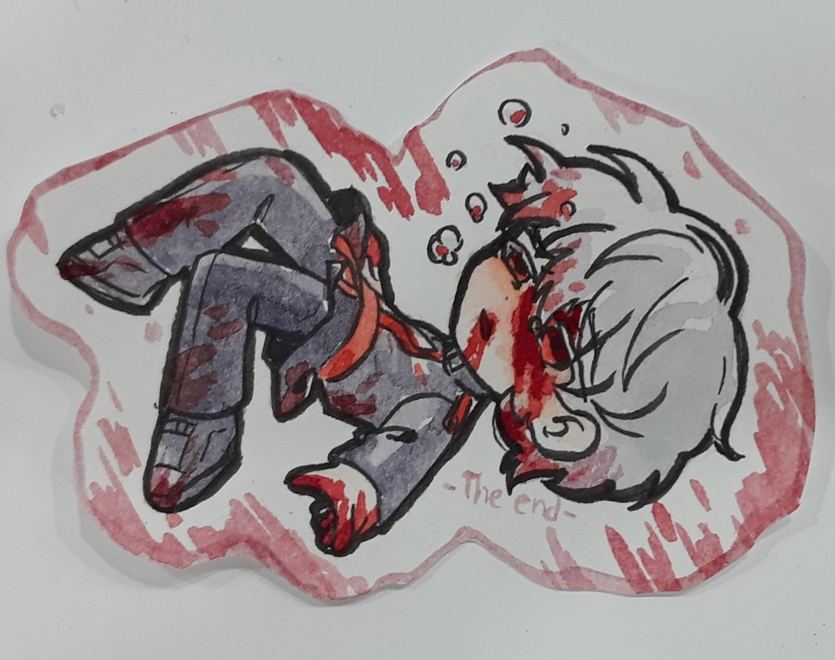 뭐랄까... 오랜만이네요.
뭔가 치명상 입고 바다 밑으로 가라앉는 데온이 그려보고 싶었습니다.