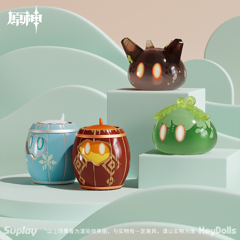 Heydolls_global's tweet photo. โจGenshin Impact Slime Series - Mini Slime Blind Bagโจ
The world wouldnโt be the same without Slimes! These magical and adorable creatures roam the land of Teyvat.
Hidden edition mini Slimes are waiting for travelers to discover and explore!
#heydolls #suplay #genshinimpact https://t.co/ScrEMTWptl
