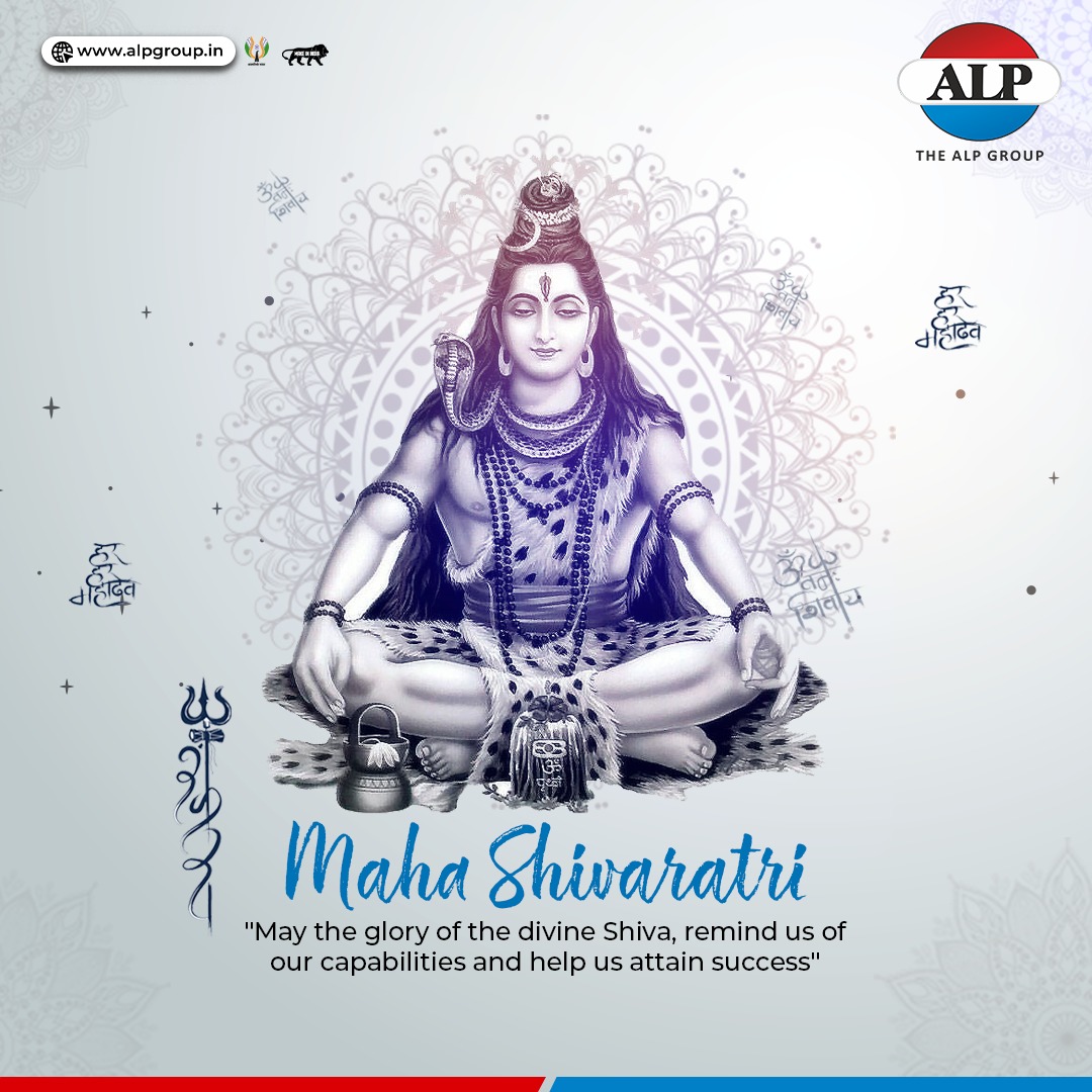 group_alp's tweet photo. Wishing you all a blessed and joyous Mahashivratri! May Lord Shiva's divine energy inspire strength, success, and harmony in our journey. Let’s celebrate the spirit of devotion and new beginnings. 🕉️✨ #mahashivratri #harharmahadev #omnamahshivaya #shivratri https://t.co/QH9DQrAdLl