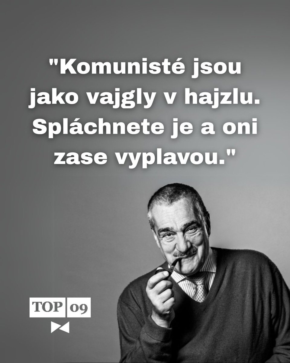 TOP09cz's tweet photo. Některá moudrá slova si dnes stojí za to připomenout. https://t.co/DLWIw9FqH9