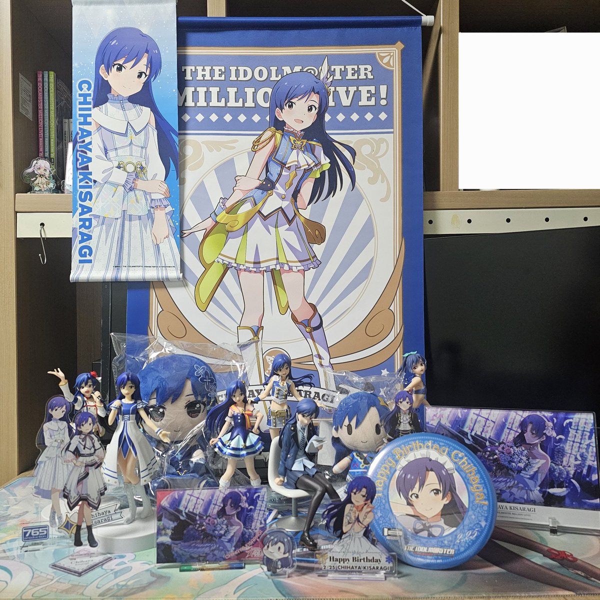 #如月千早生誕祭2025
치하야 생일축하해~!!!