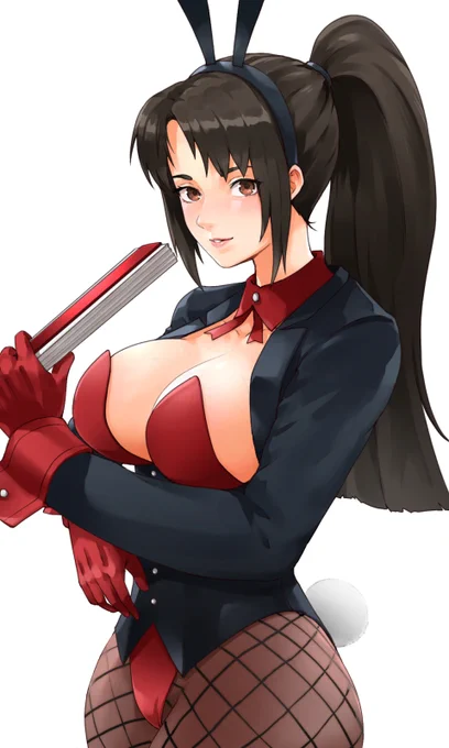バニーコスの舞さん描きました 