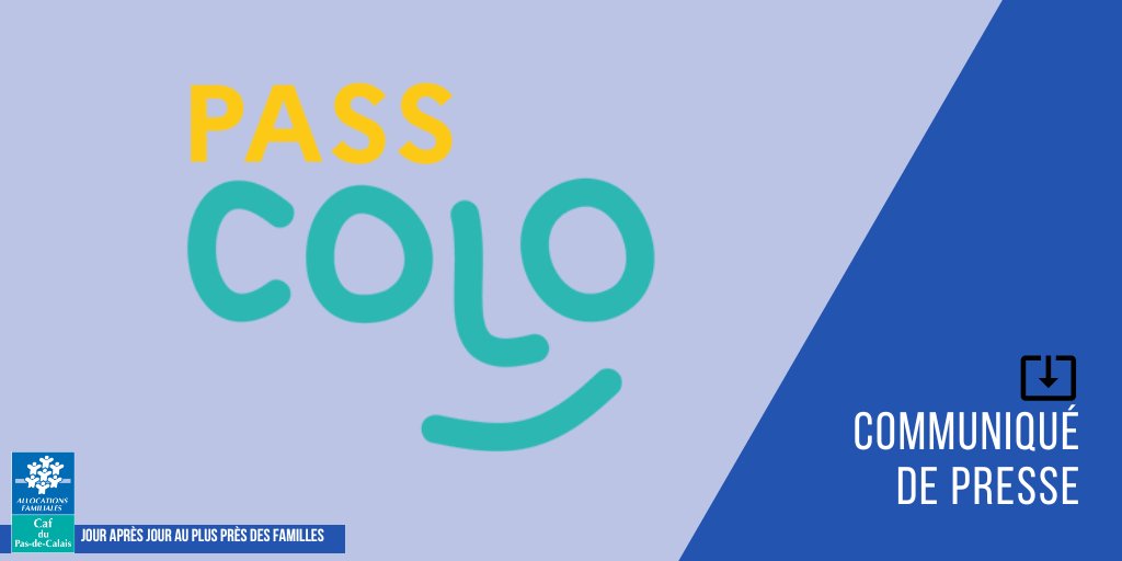 [COMMUNIQUÉ]
Le #PassColo permet aux enfants de 11 ans de partir en colonie de vacances avec une aide de 200€ à 350€, selon les situations familiales. En 2025, environ 28 000 jeunes du Pas-de-Calais sont éligibles ! 🌞 #Égalité #Loisirs #MixitéSociale 
> f.caf62.org/BXtXkV7