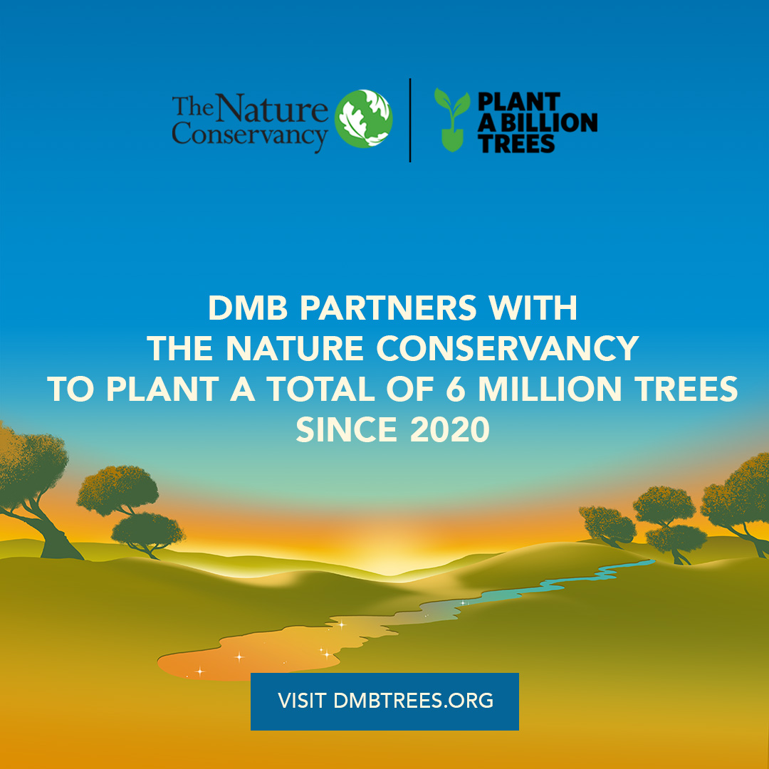 Dave Matthews Band (@davematthewsbnd) on Twitter photo DMB partners with the <a href="/nature_org/">The Nature Conservancy</a> to plant a total of 6 million trees since 2020. Lear more: dmbtrees.org DMB partners with the <a href="/nature_org/">The Nature Conservancy</a> to plant a total of 6 million trees since 2020. Lear more: dmbtrees.org