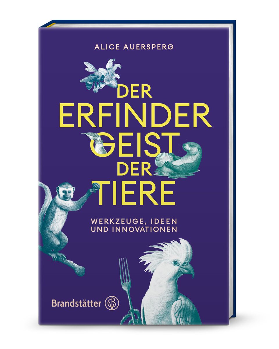 Der Erfindergeist der Tiere 

Es el primer libro de la bióloga cognitiva Alice Auersperg, acerca de la capacidad inventiva de otras especies. Desde las abejas hasta, como no, las cacatúas de Tanimbar.

Recomendado para aquellos que sepáis alemán
brandstaetterverlag.com/buch/der-erfin…