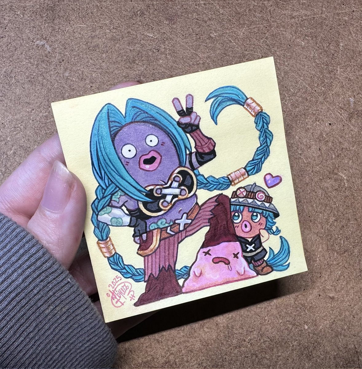 DESDE QUE SALIÓ LA TEMPORADA TODO EL MUNDO DICIENDOME AY TIENES QUE PINTAR A JYNX BUENO PUES NADA AQUI LO TENEIS NO HACE FALTA QUE ME LO AGRADEZCAIS UN BESO UN ABRAZO BUENOS DIAS CON DIOS