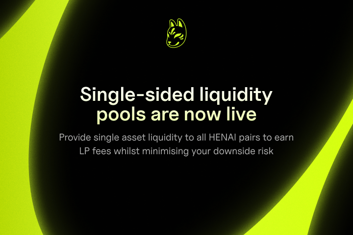 Our $HENAI ICHI pools are now live! LPs can now earn fees by providing single assets for liquidity : 

USDC/HENAI ▶️ app.henjin.xyz/pools/0xe301ca…

WETH/HENAI ▶️ app.henjin.xyz/pools/0x461637…

USDC/WETH ▶️ app.henjin.xyz/pools/0x3a6190…