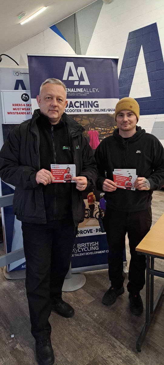Safer Communities Team (@safercorby) on Twitter photo A big thankyou to Corby NPT and Adrenaline Alley for supporting the Corby bike marking event last week as part of the Safety Week of Action <a href="/NNorthantsC/">North Northamptonshire Council</a> <a href="/AdrenalineAlley/">Adrenaline Alley</a> @Bikeregister <a href="/CorbyPolice/">Corby NPT</a> A big thankyou to Corby NPT and Adrenaline Alley for supporting the Corby bike marking event last week as part of the Safety Week of Action <a href="/NNorthantsC/">North Northamptonshire Council</a> <a href="/AdrenalineAlley/">Adrenaline Alley</a> @Bikeregister <a href="/CorbyPolice/">Corby NPT</a>