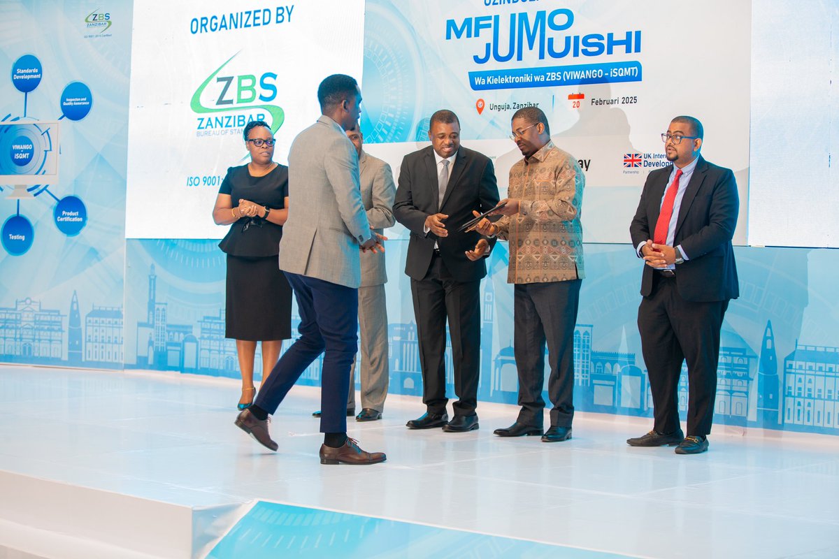 ictpack's tweet photo. ✨Great moments captured at the remarkable launch event of the Zanzibar Bureau of Standards (ISQMT) System.

We were Honored to be part of this occasion and contribute to this transformative journey.
 
#EventRecap #ictpacksolutions https://t.co/Y19IJ7pqVU