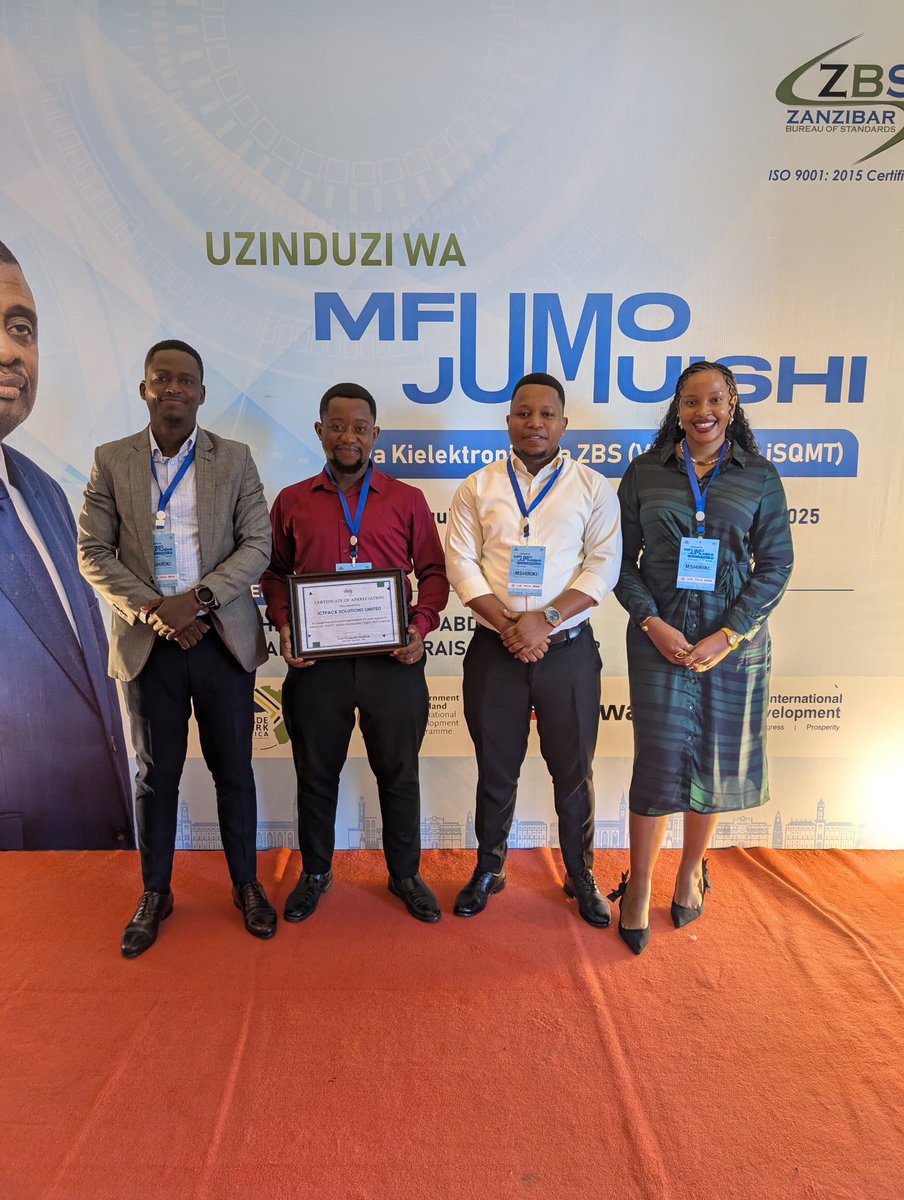 ictpack's tweet photo. ✨Great moments captured at the remarkable launch event of the Zanzibar Bureau of Standards (ISQMT) System.

We were Honored to be part of this occasion and contribute to this transformative journey.
 
#EventRecap #ictpacksolutions https://t.co/Y19IJ7pqVU