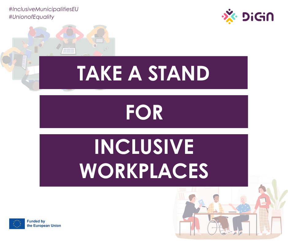🚨 A few days left until the #InclusiveMunicipalitiesEU campaign kicks off on March 1st! Let’s work together for inclusive workplaces across Europe 🌍

✅ Share the campaign
✅ Ask your municipality about #DEI policies
✅ Encourage action

Join us! 🔗diginproject.eu/introducing-th…